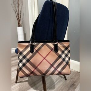 Burberry Nova Check Nickie Tote Bag